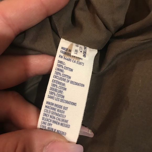 Olive Green Beaded Medium Skirt Fun & Flirty - Picture 6 of 8